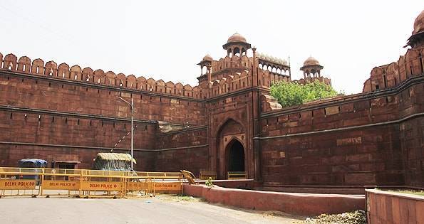 インド・オールドデリー・世界遺産ラール・キラー(Lal Qila)／レッド・フォート(Red Fort)