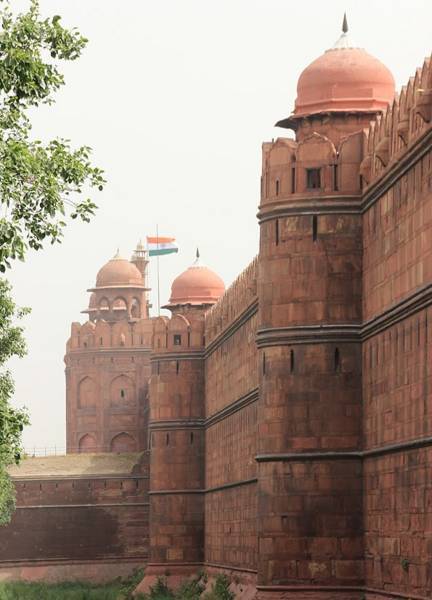 インド・オールドデリー・世界遺産ラール・キラー(Lal Qila)／レッド・フォート(Red Fort)