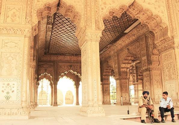 インド・オールドデリー・世界遺産ラール・キラー(Lal Qila)／レッド・フォート(Red Fort)