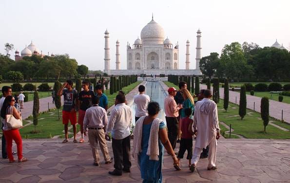 インドの世界遺産「タージマハル (Taj Mahal)」