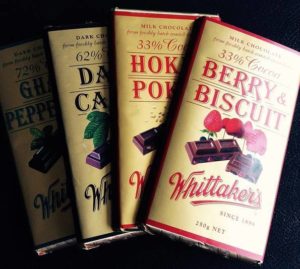 ニュージーランドの一番美味しい板チョコレート【ウィッタカーズ】全種類！