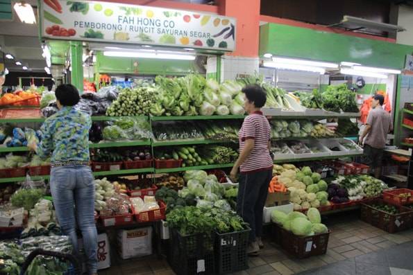 TTDI ウエットマーケット（Taman Tun Dr. Ismail Wet Market）