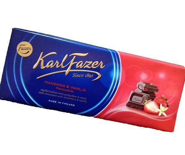 スーパーで買えるお土産【Fazerカールファッツェル】フィンランドの板チョコレート