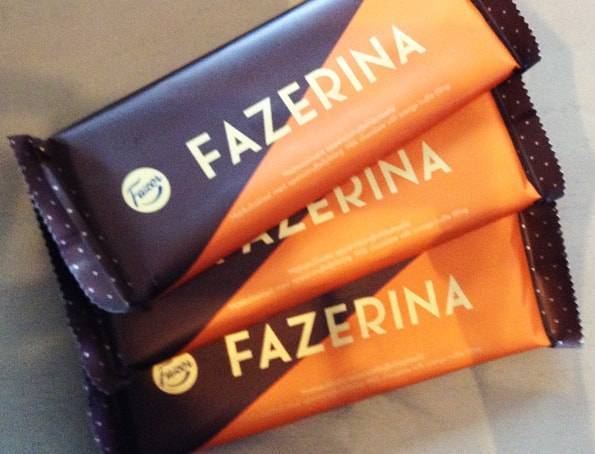 ファッツエリナ(FAZERINA) ミルクチョコレート-オレンジトリュフ(Orange Truffle Filling)