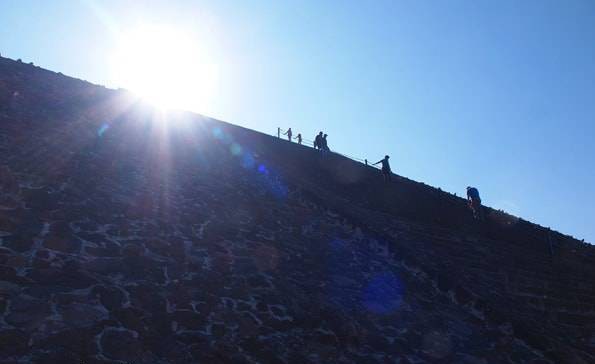 世界遺産「テオティワカン遺跡」太陽のピラミッド