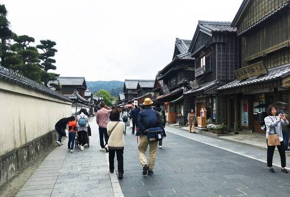 三重県伊勢"おはらい町＆おかげ横丁"