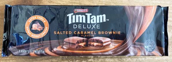 TimtamDeluxe Salted Caramel Brownieティムタム デラックス ソルティッドカラメル ブラウニー